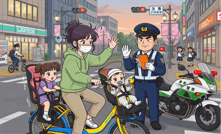 2026年4月1日から、子どもの同乗も罰則対象に