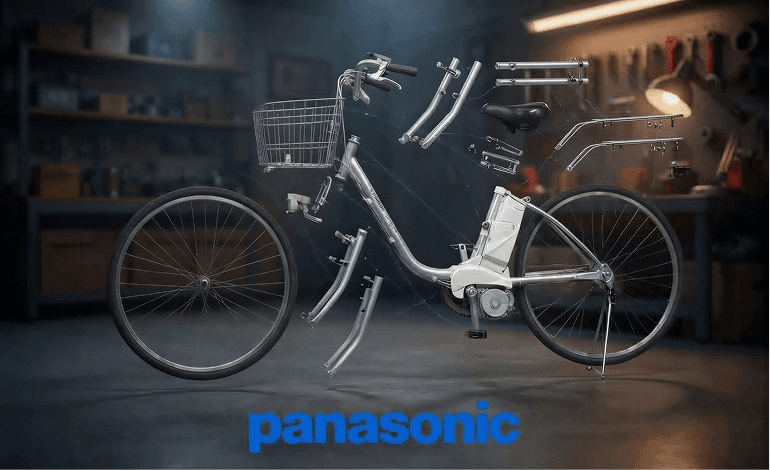Panasonic電動アシスト自転車の組み立て方